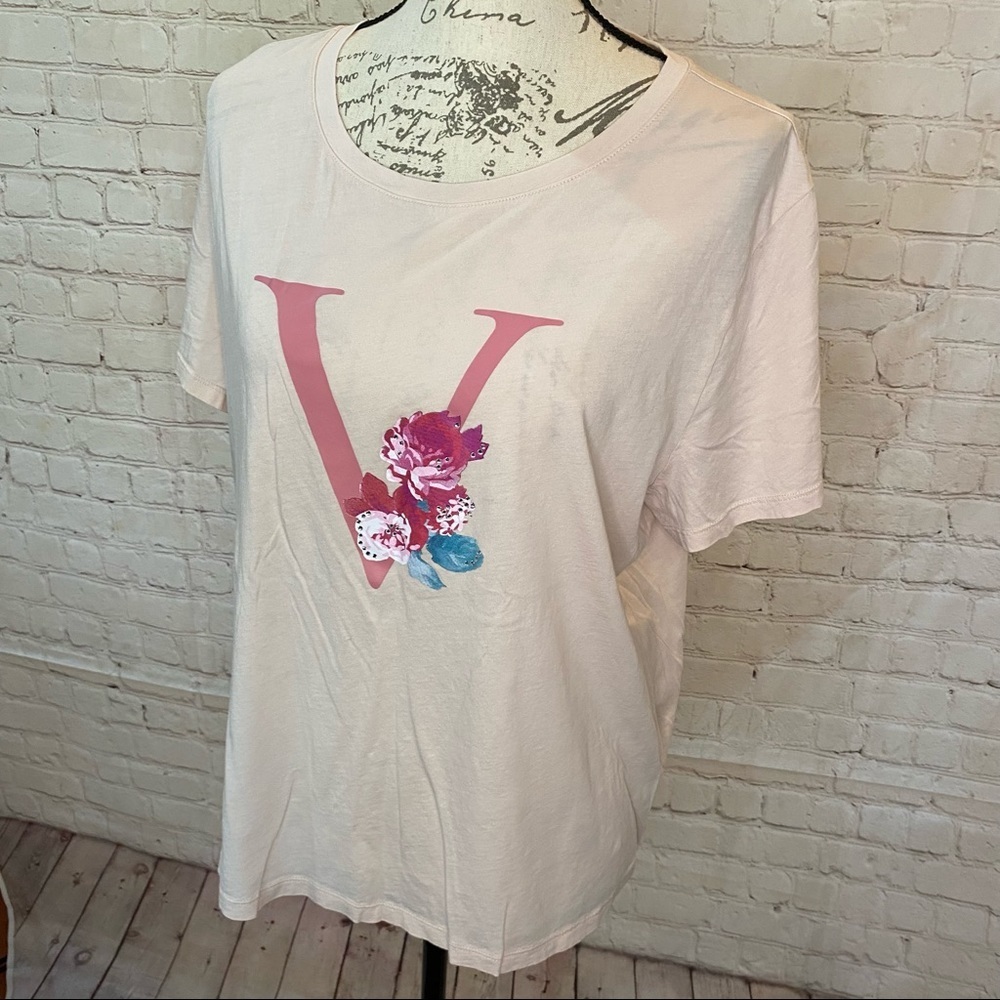 Victoria’s Secret Sleep Wear Floral Graphic Soft